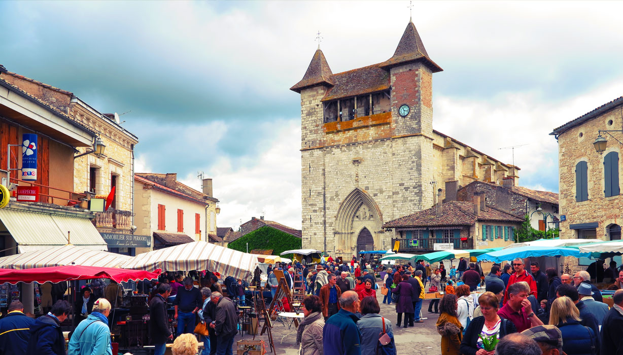 Villeréal à l'heure de la brocante